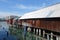 Heritage stilt houses of the Chew Clan Jetty in Penang, Malaysia