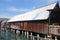 Heritage stilt houses of the Chew Clan Jetty in Penang, Malaysia