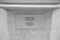 Hermitage Hall 241. Emil Wolff. Psyche. Information plate. Black and white photo