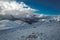 Hermon Mountain. Snow slope. Israel