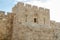 Herod`s Gate, Flowers Gate in Jerusalem, Israel