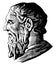 Herodotus, vintage illustration