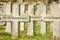 Heroes cemetery in Sinaia