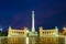 Heroes Square in Budapest, Hungary