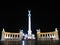 Heroes\' Square at night - Budapest, Hungary