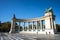 Heroes Square is one of the major squares in Budapest, Hungary