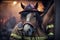 Heroic Equine: Award-Winning Firefighter Horse Pet Photography