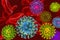 Herpes viruses in blood