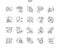 Herpes Well-crafted Pixel Perfect Vector Thin Line Icons 30 2x Grid for Web Graphics and Apps