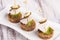 Herring canape