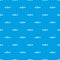 Herring fish pattern seamless blue