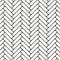 Herringbone pattern. Rectangles rounded corner slabs tessellation with white slant blocks tiling. Floor cladding bricks.