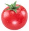 Ð¡herry tomato with water drops. File contains clipping path