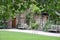 Hertford College Old Quad with english lawn & decorative trees, Oxford, United Kingdom