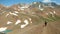 Hesarchal and mount Alamkuh, trekking in Alborz mountains , Iran