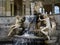 HEVER, KENT/UK - JUNE 28 : View of the Nymph\'s Fountain by the L