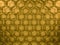 Hexagon abstract glass gold background. 3D