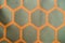 Hexagon fabric pattern