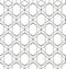 Hexagon Geometric Seamless Pattern Texture