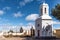 Hexagonal bell tower, known as the Pepperpot, in Fraserburg