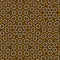 Hexagonal brown continuous cells pattern