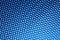 Hexagonal mesh on a blue background.