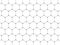 Hexagonal molecules background, molecular structure of DNA
