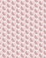 Hexagons geometric seamless repeat pattern vector in light pink and grey tones