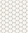 Hexagons gray simple seamless pattern