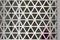 Hexagons steel facade pattern