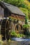 Hexenlochmuehle, Hexenloch Mill, traditional water mill with two water wheels in the Black Forest