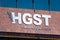 HGST sign logo. Hitachi Global Storage Technologies is a Western Digital company