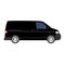 Hi-detailed Cargo Delivery Van vector template