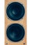 Hi Fi Acoustic Speakers with Nature Wood body on white color iso