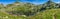 Hi-res panorama of Bucura lake in Retezat