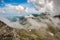 Hi-res panorama of Retezat Mountains, Romania