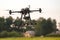 Hi-tech multicopter drone