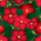 Hibiscus red top seamless pattern