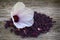 Hibiscus tea (Hibiscus sabdariffa) flower and sepals dried for i