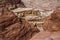 Hicking through Petra\'s Canyon and Mountains, Jordan