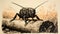 Hickory Bug Scritchik: Monumental Ink Paintings Inspired By Cricket