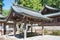 Hida Ichinomiya Minashi Shrine. a famous historic site in Takayama, Gifu, Japan