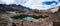 Hidden Buddhist Sacred Tso Yarab Lake. Himalaya