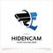 Hidden Camera Logo. CCTV Logo Design Template Inspiration