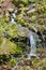 Hidden Cascading Waterfall in the Blue Ridge Mountains