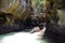 Hidden cave on the beach in Thailand