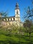 Hidden garden from the Saint Peter`s Abbey in Ghent