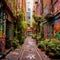 Hidden Gem in Melbourne: Enchanting Street Art Alleyway leading to Whimsical Park