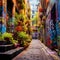 Hidden Gem in Melbourne: Enchanting Street Art Alleyway leading to Whimsical Park