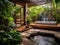 Hidden Retreat: The Modern Spa Garden Oasis with Bamboo Elegance